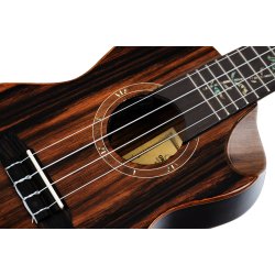 Ortega RUET-EB Koncert ukulele m/mikrofon inkl. taske 