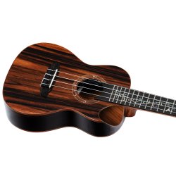 Ortega RUET-EB Koncert ukulele m/mikrofon inkl. taske 