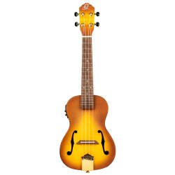 Ortega RUSL-HSB F-hole Koncert ukulele m/mikrofon inkl. taske 