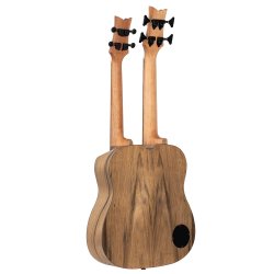 Ortega HYDRA-BSTE Twin-neck UkeBass/Tenor ukulele inkl. taske 