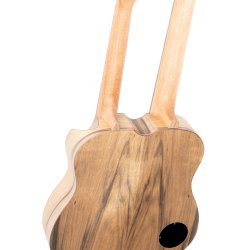 Ortega HYDRA-BSTE Twin-neck UkeBass/Tenor ukulele inkl. taske 