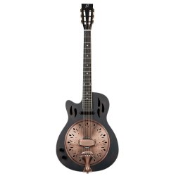 Ortega RRG40CE-DBK-L Resonator guitar Venstreh�ndet