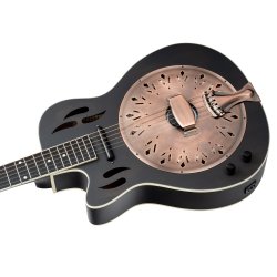 Ortega RRG40CE-DBK-L Resonator guitar Venstreh�ndet