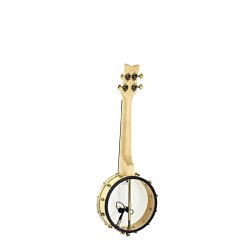 Ortega OUBJE90-MA 4-str. Ukulele-banjo m/mikrofon inkl. taske