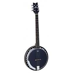 Ortega OBJ350/6-SBK 6-str. Guitar-Banjo inkl. taske 