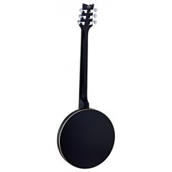 Ortega OBJE350/6-SBK 6-str. Guitar-Banjo med mikrofon inkl. taske 