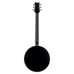 Ortega OBJE356-SBK-L 6-str. Banjo med mikrofon inkl. taske, Venstre 