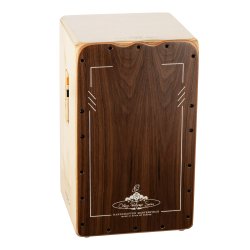 Ortega Performer Cajon, Walnut Front