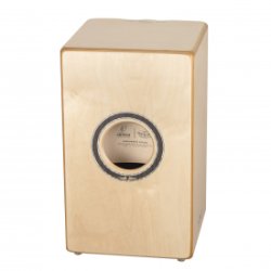 Ortega Performer Cajon, Walnut Front, Left