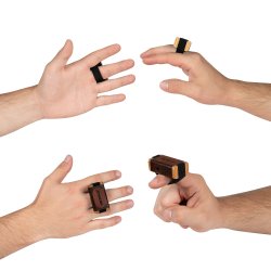 Ortega Wooden Finger Shaker Large