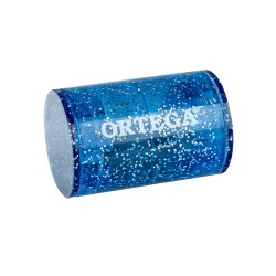 Ortega Plastic Finger Shaker, Blue Sparkle