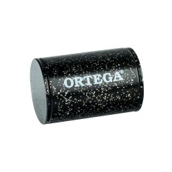 Ortega Plastic Finger Shaker, Black Sparkle