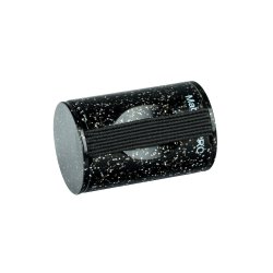 Ortega Plastic Finger Shaker, Black Sparkle