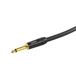 Ortega Instrumentkabel 6m, Angled/Straight Mute plugs, Tour Series