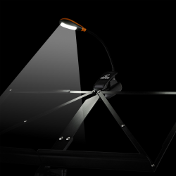 Ortega OML-S Music Light LED Nodestativsbelysning Enkelt Hals 