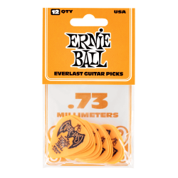 Ernie Ball EB-9190 Everlast Pick .73 mm Orange (12 stk)