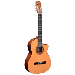 Admira Juanita EC Klassisk guitar med mikrofon, cutaway
