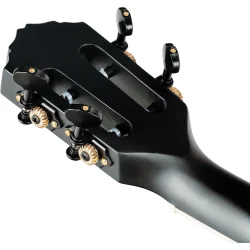 Ortega RTPS-U-SBK TourPlayer Serien Tenor Ukulele m/mikrofon inkl taske (Matte Sort)