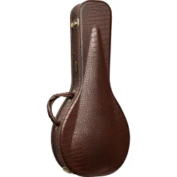 Ortega RMAE200PF Americana Serie A-style Mandolin m/mikkrofon inkl. kuffert (Flamed Maple/Mahogany purple fade)