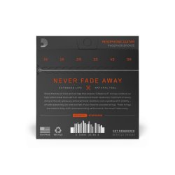 D'Addario Fretted XTAPB1656 XT Phosphor Bronze Medium Resophonic 016-056 Western Guitar Strengest