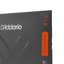 D'Addario Fretted XTAPB1656 XT Phosphor Bronze Medium Resophonic 016-056 Western Guitar Strengest