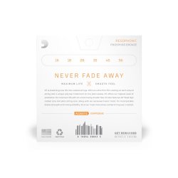 D'Addario Fretted XSAPB1656 XS Phosphor Bronze Resophonic Medium 016-056 Western Guitar Strengest 