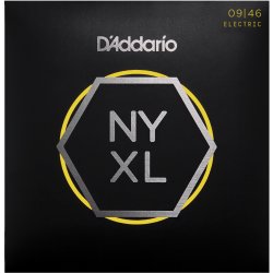 D'Addario Fretted NYXL0946 NYXL Super Light Top/Regular Bottom 09-46 Elektrisk Guitar Strengest