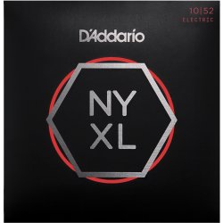 D'Addario Fretted NYXL1052 NYXL Light Top/Heavy Bottom 10-52 Elektrisk Guitar Strengest