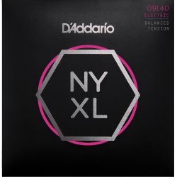 D'Addario Fretted NYXL0940BT NYXL Super Light Balanced Tension 09-40 Elektrisk Guitar Strengest