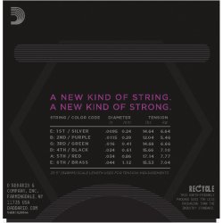 D'Addario Fretted NYXL09544 NYXL Super Light Plus 9.5-44 Elektrisk Guitar Strengest 