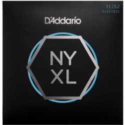 D'Addario Fretted NYXL1152 NYXL Medium Top/Heavy Bottom 11-52 Elektrisk Guitar Strengest