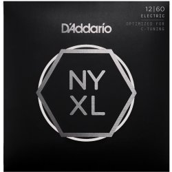 D'Addario Fretted NYXL1260 NYXL Extra Heavy 12-60 Elektrisk Guitar Strengest
