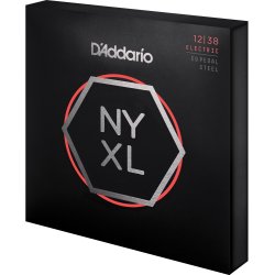 D'Addario Fretted NYXL1238PS NYXL Custom Medium E9 Pedal Steel 12-38 Elektrisk Guitar Strengest