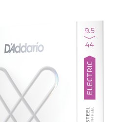D'Addario Fretted XSE09544 XS Nickel Coated Super Light Plus 9,5-44 Elektrisk Guitar Strengest 