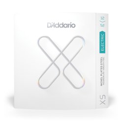 D'Addario Fretted XSE1252W XS Nickel Coated Light Wound 3rd 12-52 Elektrisk Guitar Strengest