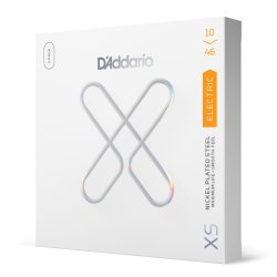 D'Addario Fretted XSE1046-3P XS Nickel C. Regular Light 10-46 Elektrisk Guitar Strengest (3-st)