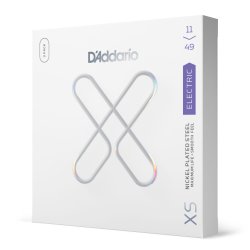 D'Addario Fretted XSE1149-3P XS Nickel Coated Medium 11-49 Elektrisk Guitar Strengest (3-st)