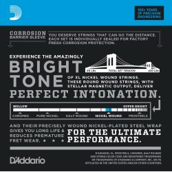 D'Addario Fretted EXL170TP Nickel Wound 045 - 100 (2-pak) elektrisk bas strengest