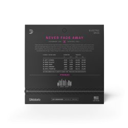 D'Addario Fretted XTB45130 XT Nickel Coated Long Scale 45-130 5-strenget Elektrisk Bas Strengest