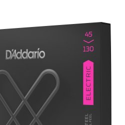D'Addario Fretted XTB45130 XT Nickel Coated Long Scale 45-130 5-strenget Elektrisk Bas Strengest