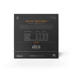 D'Addario Fretted XTB50105 XT Coated Long scale 050-105 elektrisk bas strengest