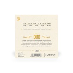 D'Addario Fretted EJ95A Oud/11-str. Arabic, Medium tension folkeinstrunent strengest