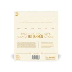 D'Addario Fretted MG10N Mariachi Guitarron Normal tension folkeinstrument strengest