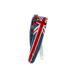 D'Addario Accessories 25PRL03 Premium Lderrem 64 mm Union Jack