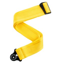 D'Addario Accessories 50BAL07 50 mm Auto Lock Strap Mellow Yellow