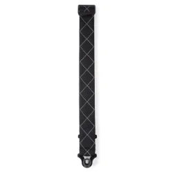 D'Addario Accessories 50BAL02 Padded Vvet Nylon 50mm Guitarrem m/Auto Lock (Black Diamond)
