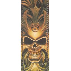 D'Addario Accessories 25LAL04 Alchemy Lder 64mm Guitarrem (Green Skull)