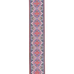 D'Addario Accessories 50RW07 Eco-Comfort Vvet Nylon 50mm Guitarrem (Persian Hvid)