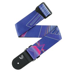 D'Addario Accessories 50RUN81 Outrun Line Polyester 50mm Guitarrem (Prism)