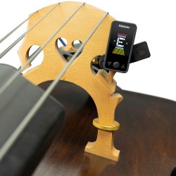 D'Addario Accessories PW-CT-17CBK Eclipse Chromatic Cello/Bass Tuner